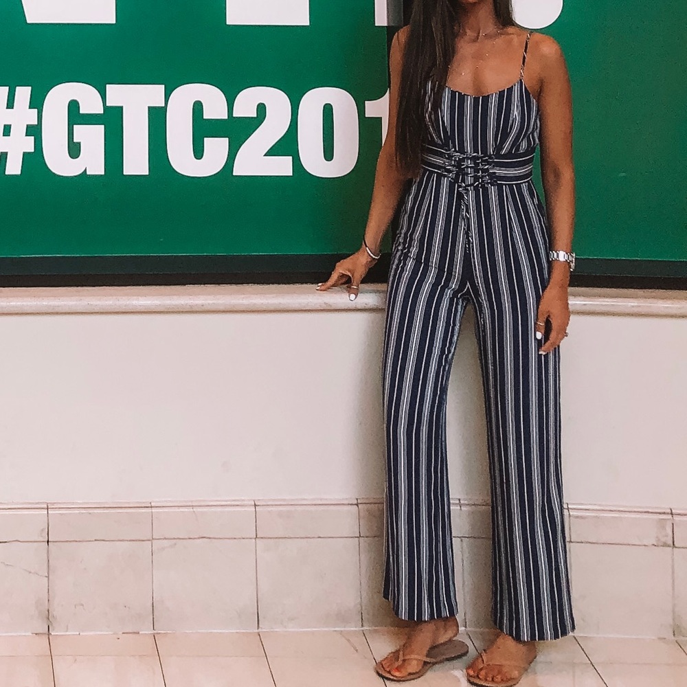 Navy Blue Jumpsuit